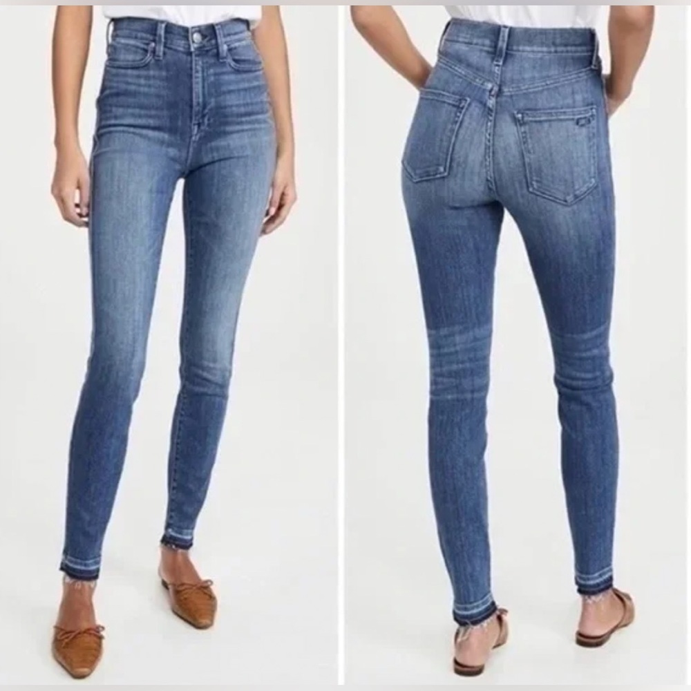 AYR “The Riser” Skinny Jeans in Neon Jupiter